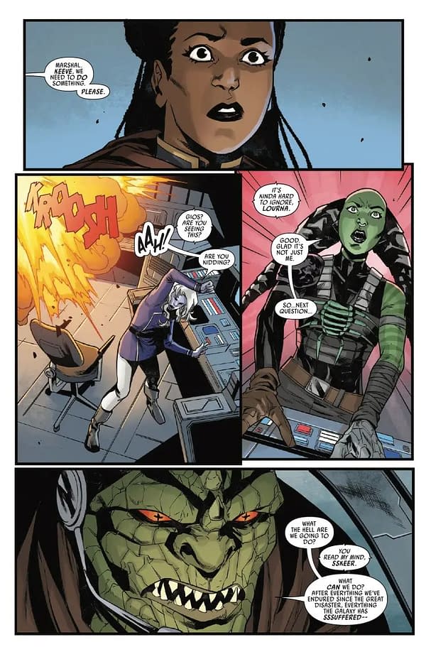 Interior preview page from STAR WARS: THE HIGH REPUBLIC - FEAR OF THE JEDI #4 PHIL NOTO COVER