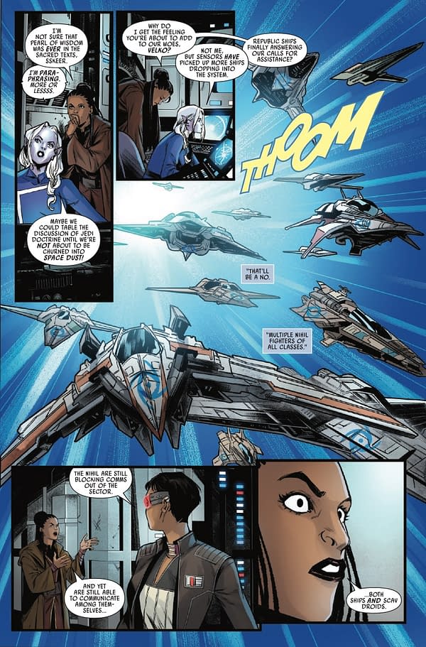 Interior preview page from STAR WARS: THE HIGH REPUBLIC - FEAR OF THE JEDI #5 BETSY COLA COVER