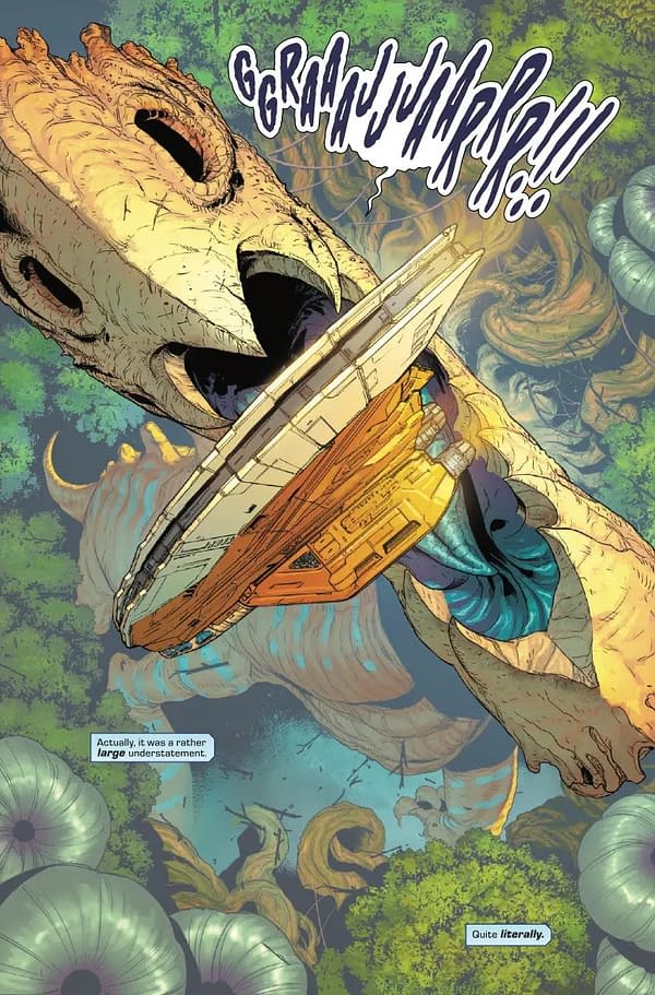 Interior preview page from STAR WARS: JEDI KNIGHTS #3 RAHZZAH COVER