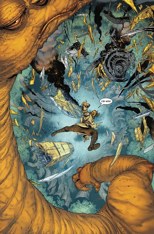 Interior preview page from STAR WARS: JEDI KNIGHTS #3 RAHZZAH COVER