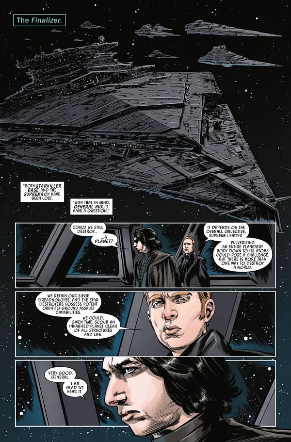 Interior preview page from STAR WARS: LEGACY OF VADER #4 DERRICK CHEW COVER