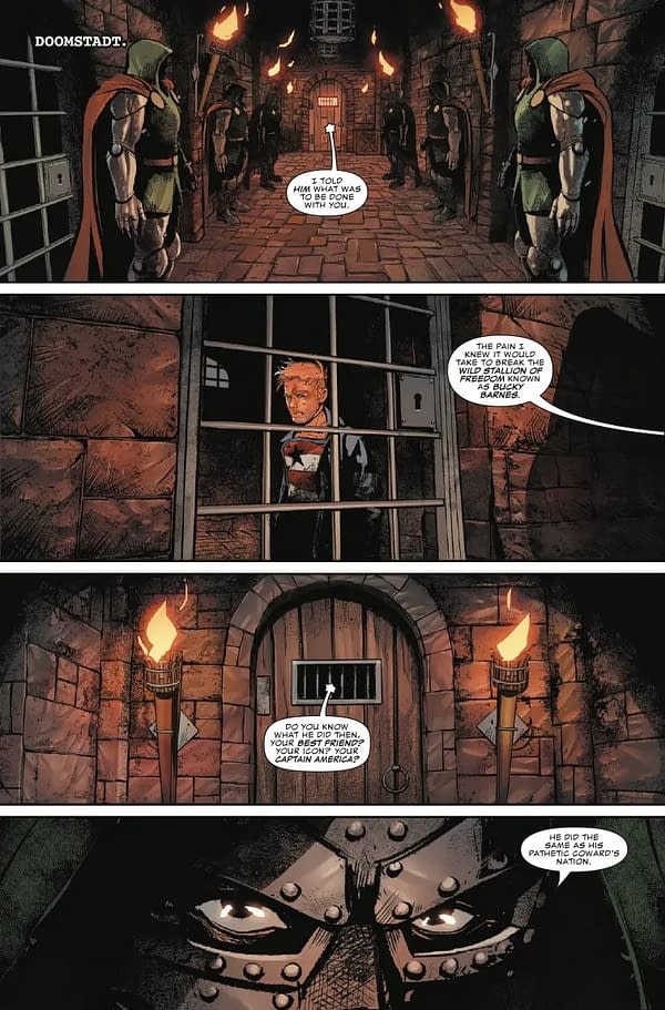 Interior preview page from THUNDERBOLTS: DOOMSTRIKE #4 LEINIL YU COVER