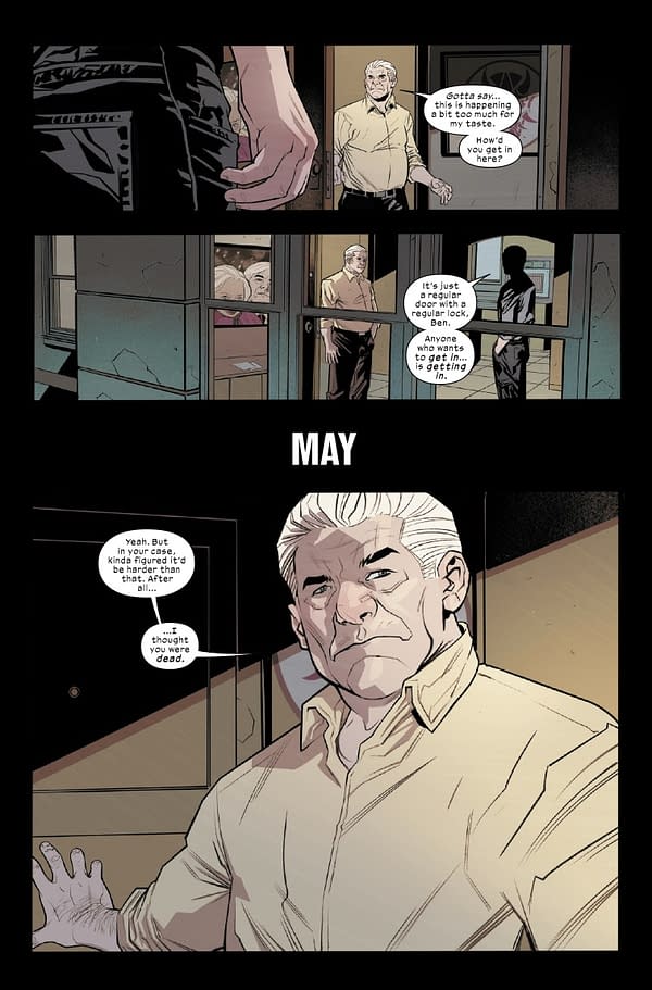 Interior preview page from ULTIMATE SPIDER-MAN #17 MARCO CHECCHETTO COVER