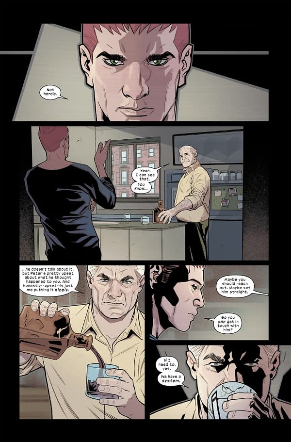 Interior preview page from ULTIMATE SPIDER-MAN #17 MARCO CHECCHETTO COVER