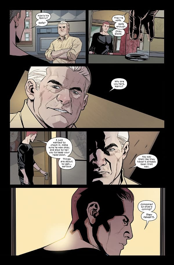 Interior preview page from ULTIMATE SPIDER-MAN #17 MARCO CHECCHETTO COVER