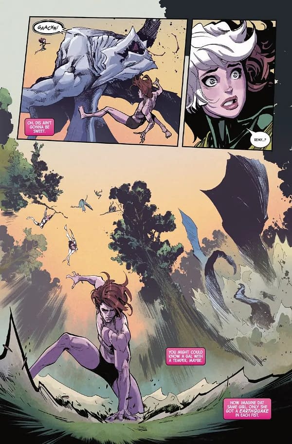 Interior preview page from UNCANNY X-MEN #14 DAVID MARQUEZ COVER