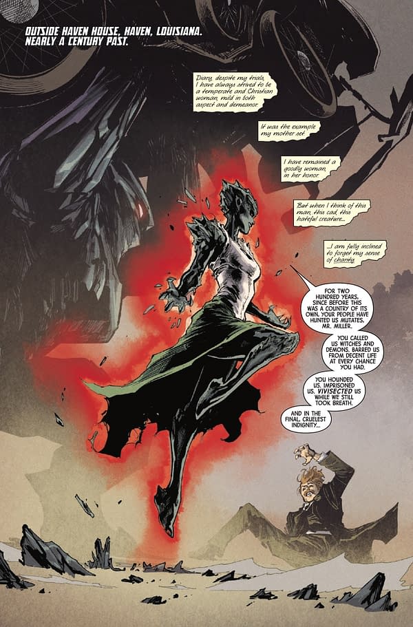 Interior preview page from UNCANNY X-MEN #15 DAVID MARQUEZ COVER