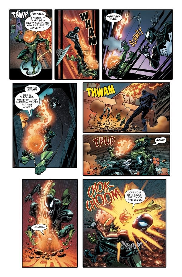Interior preview page from VENOM: ORIGINAL SIN #1 CLAYTON CRAIN COVER