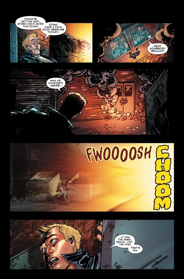 Interior preview page from VENOM: ORIGINAL SIN #1 CLAYTON CRAIN COVER