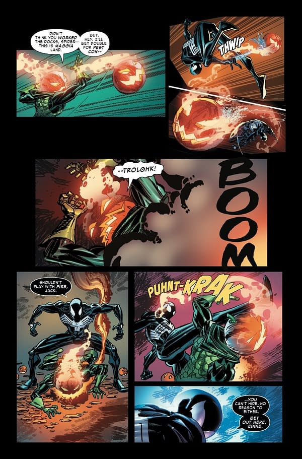 Interior preview page from VENOM: ORIGINAL SIN #1 CLAYTON CRAIN COVER