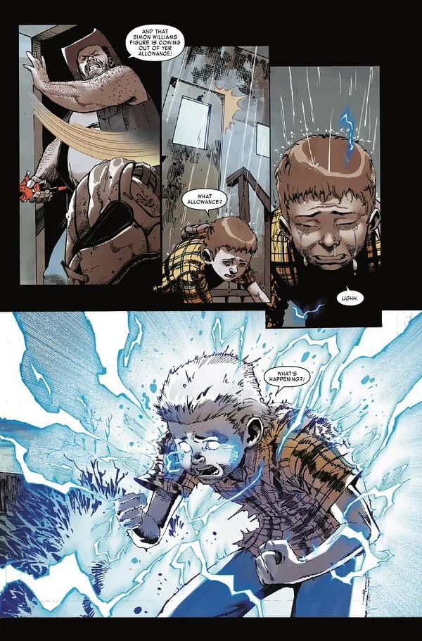 Interior preview page from WEST COAST AVENGERS #7 BEN HARVEY COVER