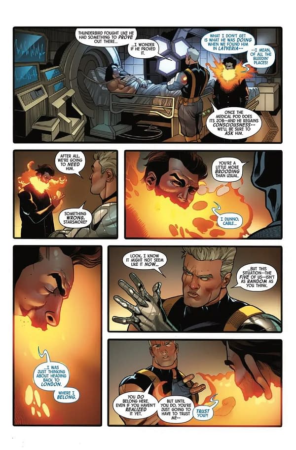 Interior preview page from WEAPON X-MEN #4 CHRISCROSS COVER