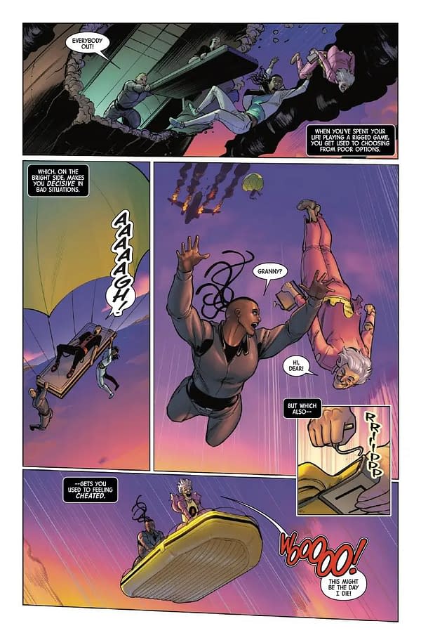 Interior preview page from X-FACTOR #10 GREG LAND COVER