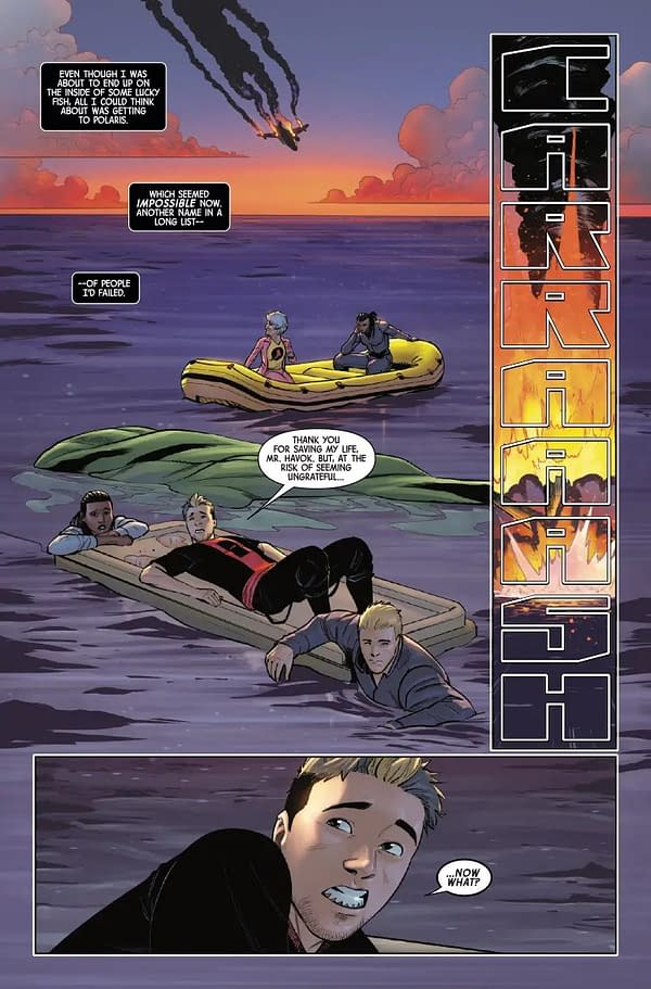 Interior preview page from X-FACTOR #10 GREG LAND COVER