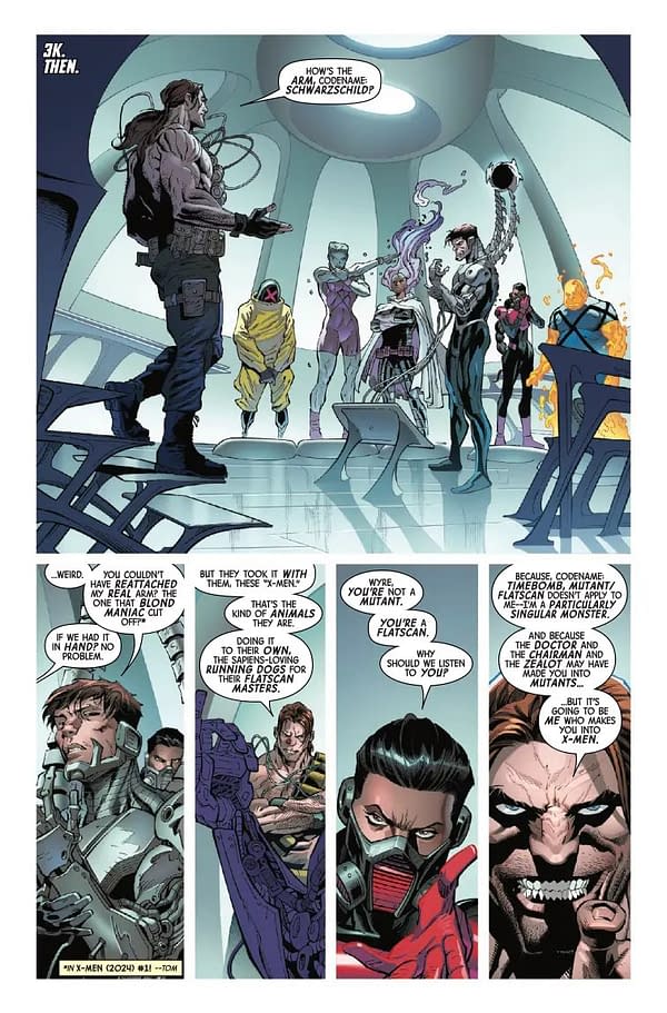 Interior preview page from X-MEN #16 RYAN STEGMAN COVER
