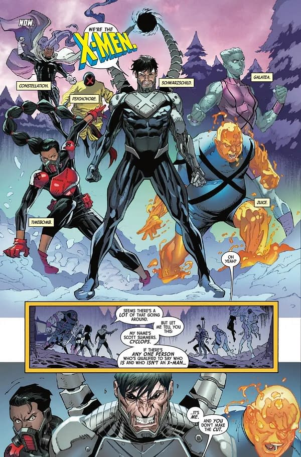 Interior preview page from X-MEN #16 RYAN STEGMAN COVER