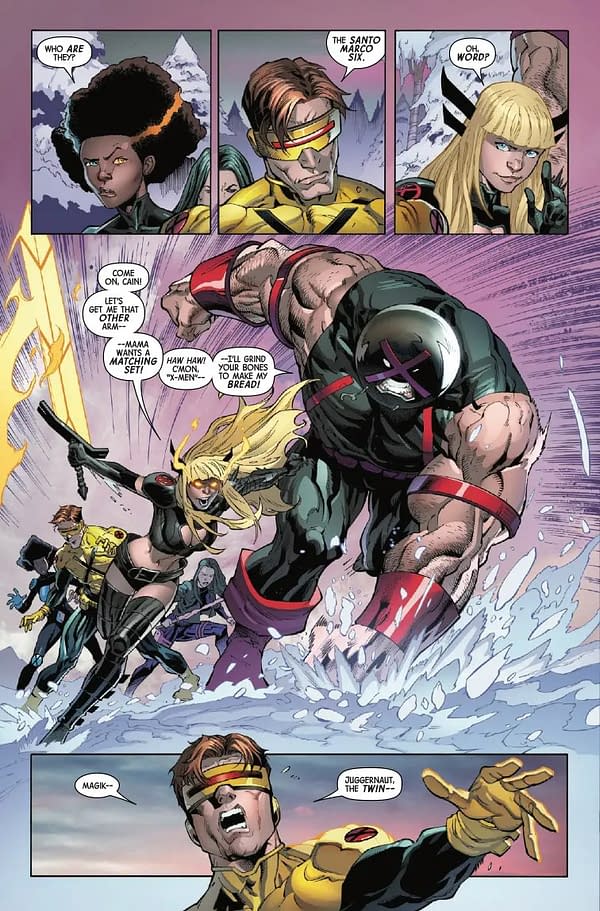 Interior preview page from X-MEN #16 RYAN STEGMAN COVER