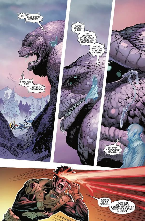 Interior preview page from X-MEN #16 RYAN STEGMAN COVER