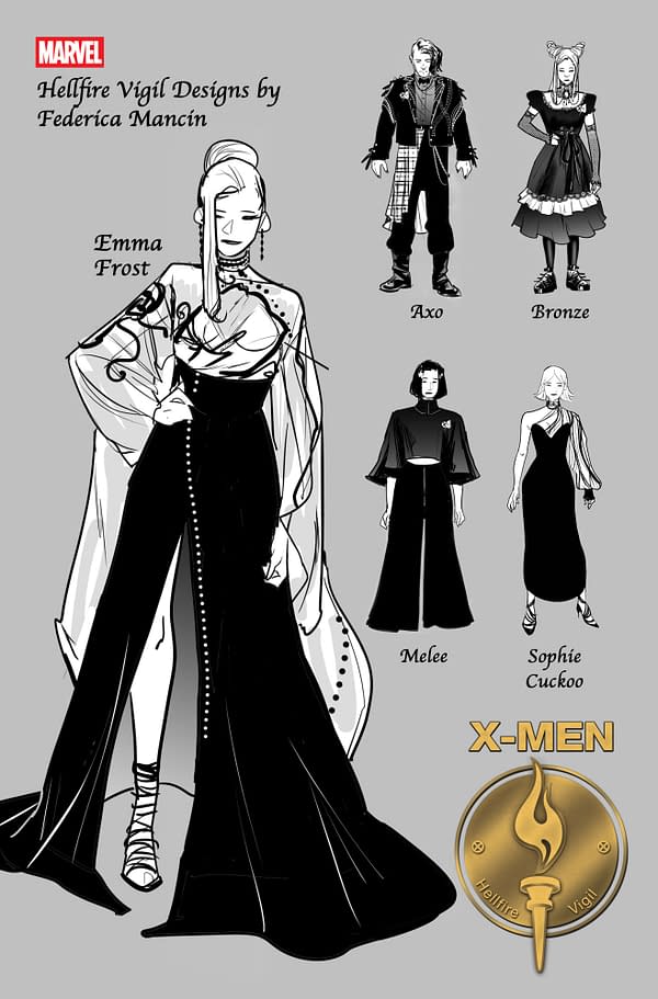 X-Men Hellfire Vigil Fashion by Luciano Vecchio &#038; Federica Mancin