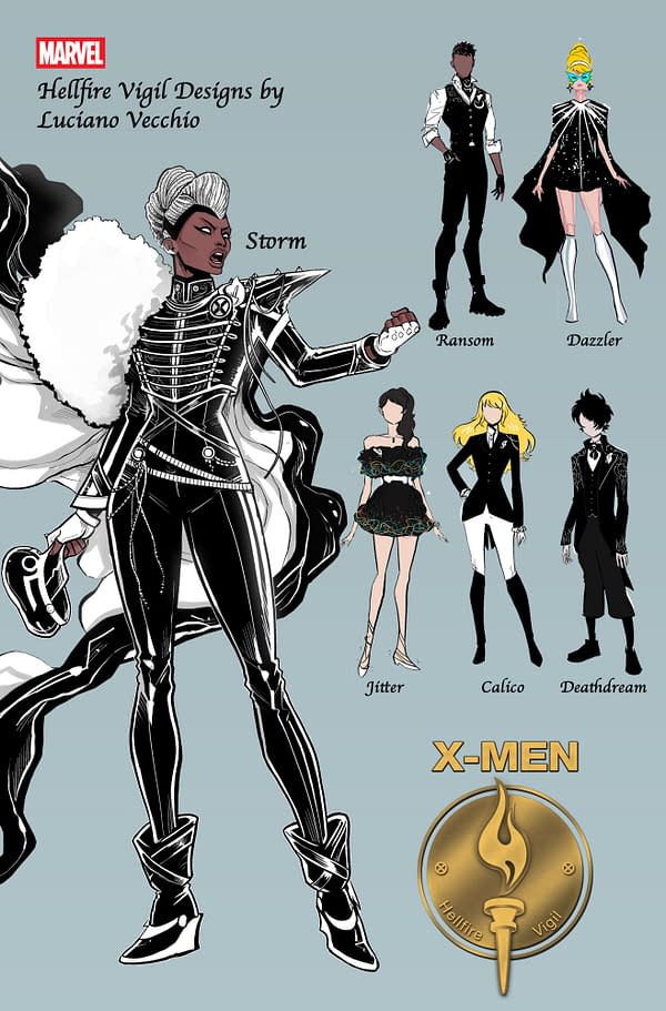X-Men Hellfire Vigil Fashion by Luciano Vecchio &#038; Federica Mancin