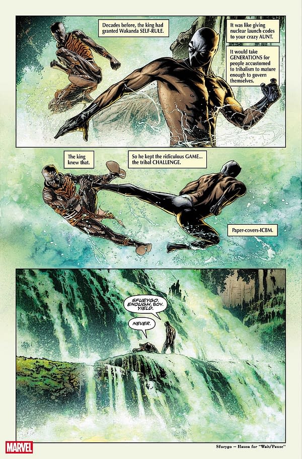 It's Not Just About The Death Of The Black Panther, In Marvel Knights
