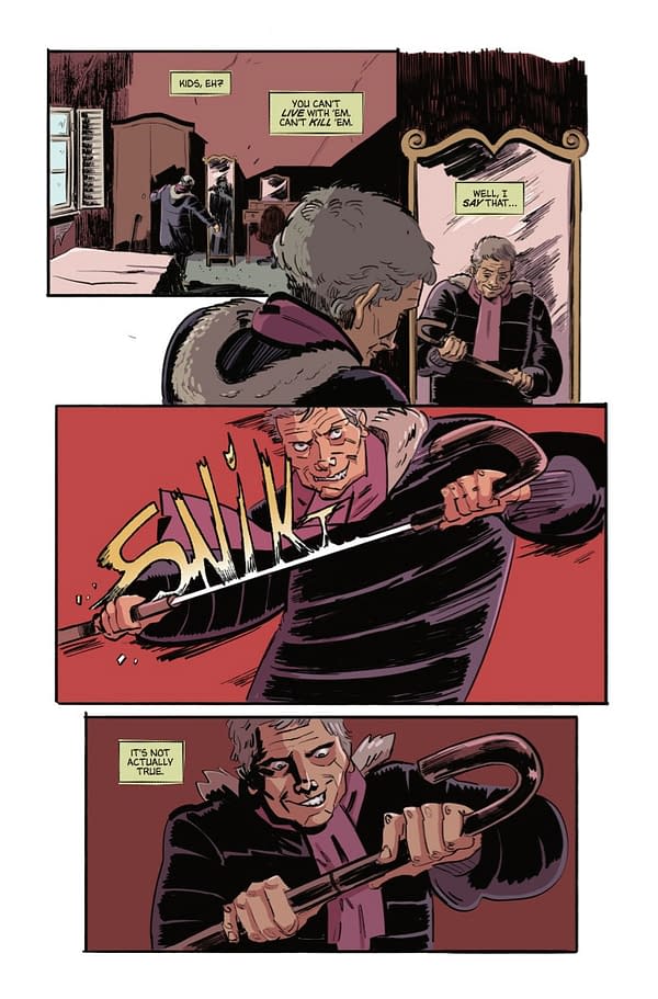 Interior preview page from Golden Rage: Mother Knows Best #3