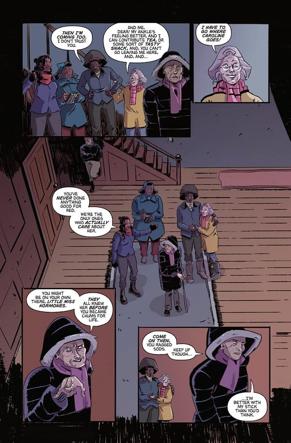Interior preview page from Golden Rage: Mother Knows Best #3