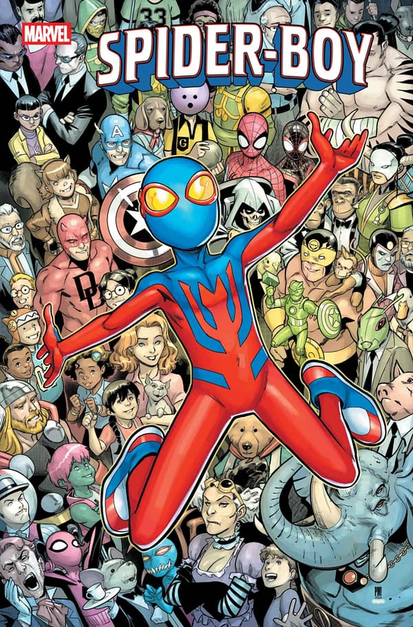 Cover image for SPIDER-BOY #20 PACO MEDINA COVER