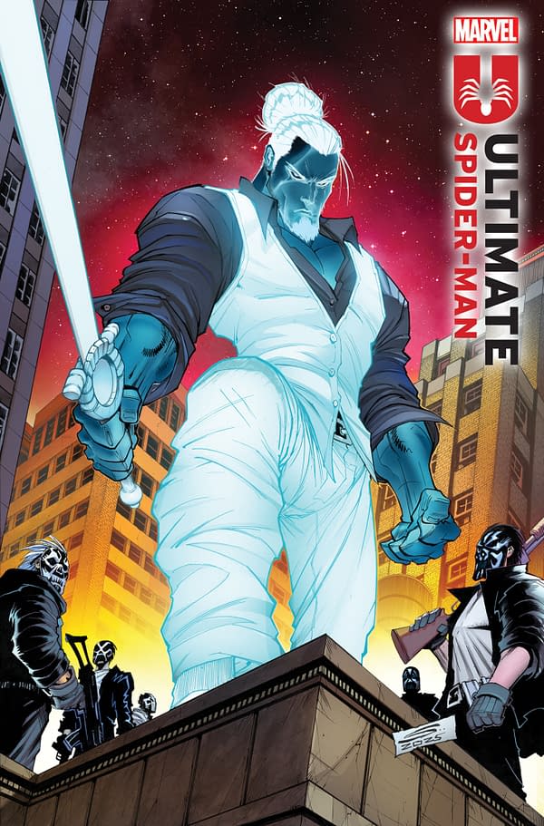 Cover image for ULTIMATE SPIDER-MAN #18 GERARDO SANDOVAL ULTIMATE SPECIAL VARIANT
