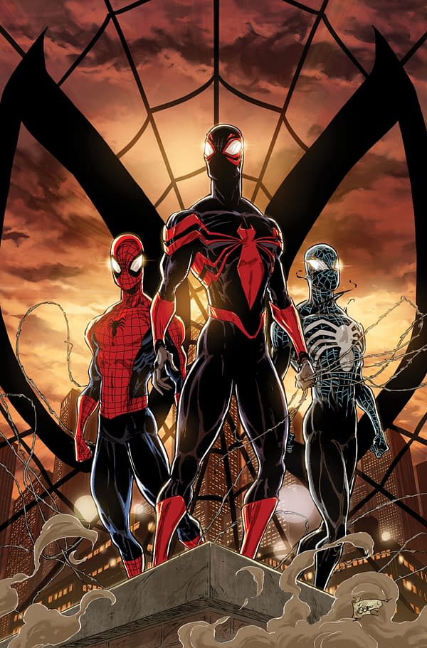 Cover image for ULTIMATE SPIDER-MAN: INCURSION #1 KAARE ANDREWS VIRGIN VARIANT