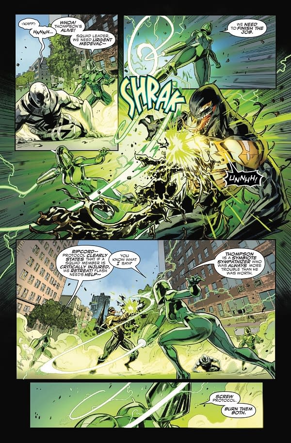 Interior preview page from ALL NEW VENOM #8 ADAM KUBERT COVER