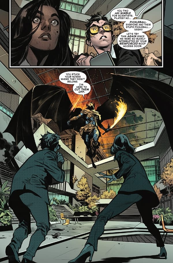 Interior preview page from AMAZING SPIDER-MAN #5 PEPE LARRAZ COVER