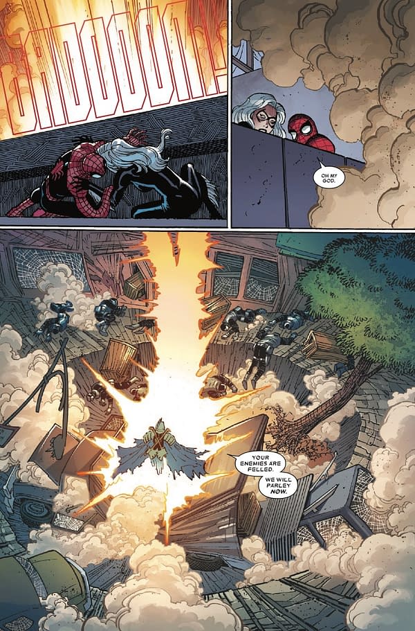 Interior preview page from AMAZING SPIDER-MAN #7 JOHN ROMITA JR. COVER