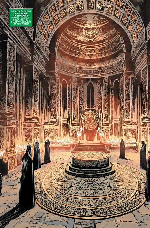 Interior preview page from BRING ON THE BAD GUYS: DOOM #1 LEE BERMEJO COVER