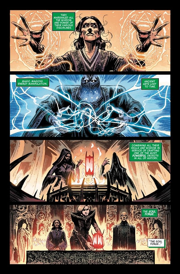 Interior preview page from BRING ON THE BAD GUYS: DOOM #1 LEE BERMEJO COVER