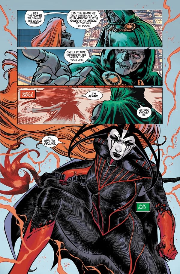 Interior preview page from BRING ON THE BAD GUYS: DOOM #1 LEE BERMEJO COVER