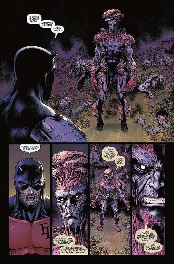 Interior preview page from DAREDEVIL #22 JOHN ROMITA JR. COVER