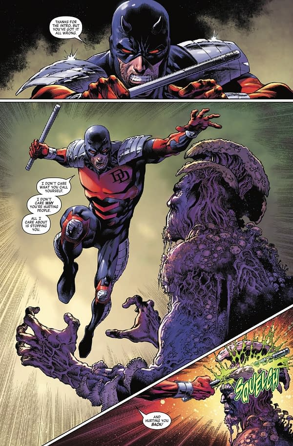 Interior preview page from DAREDEVIL #22 JOHN ROMITA JR. COVER