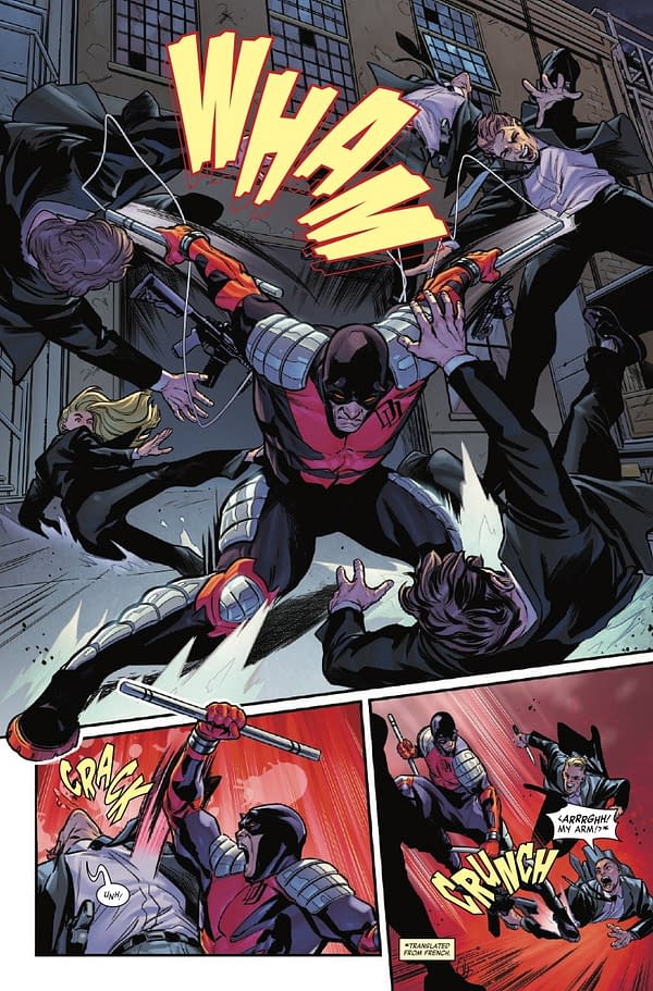 Interior preview page from DAREDEVIL #23 JOHN ROMITA JR. COVER