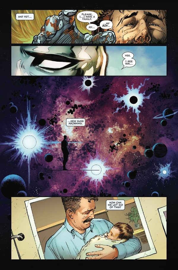 Interior preview page from DEATH OF THE SILVER SURFER #1 DIKE RUAN COVER