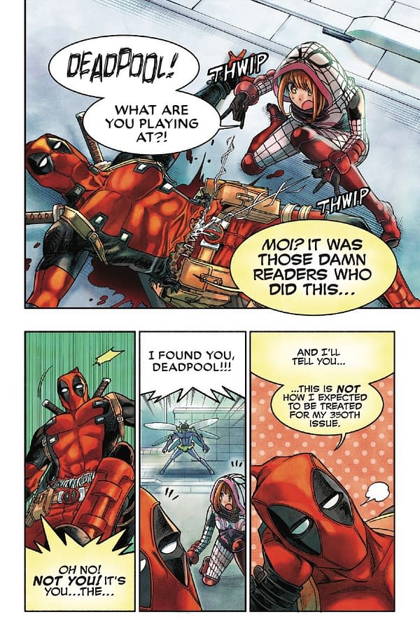 Interior preview page from DEADPOOL #15 TAURIN CLARKE COVER