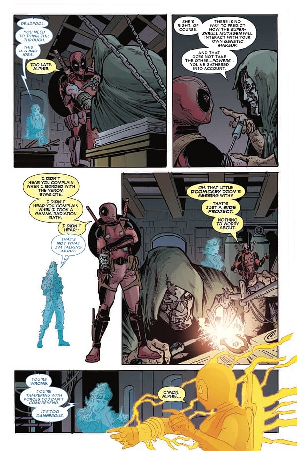 Interior preview page from DEADPOOL KILLS THE MARVEL UNIVERSE ONE LAST TIME #4 DAVIDE PARATORE COVER