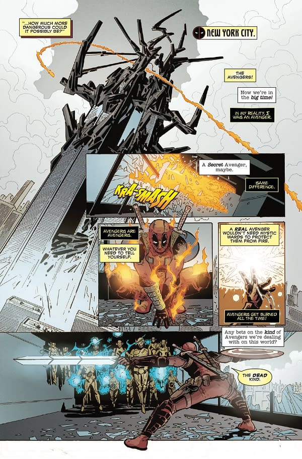 Interior preview page from DEADPOOL KILLS THE MARVEL UNIVERSE ONE LAST TIME #4 DAVIDE PARATORE COVER