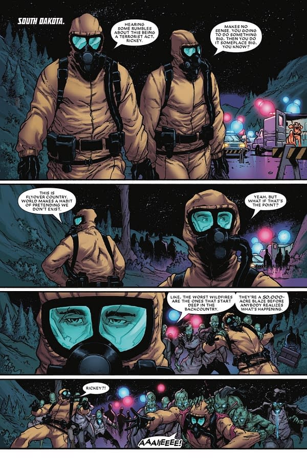 Interior preview page from DEADPOOL/WOLVERINE #6 JOSHUA CASSARA COVER
