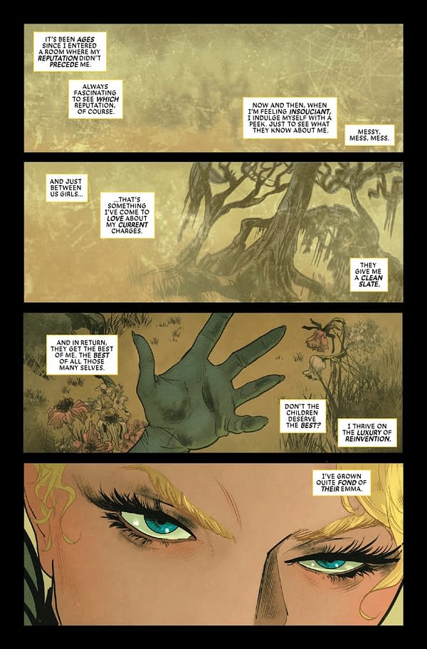 Interior preview page from EXCEPTIONAL X-MEN #10 CARMEN CARNERO COVER