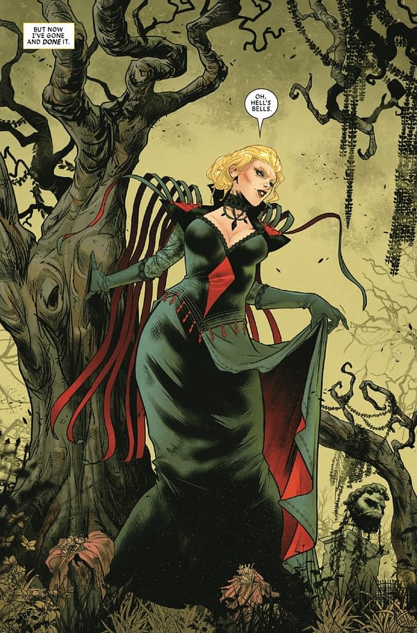 Interior preview page from EXCEPTIONAL X-MEN #10 CARMEN CARNERO COVER