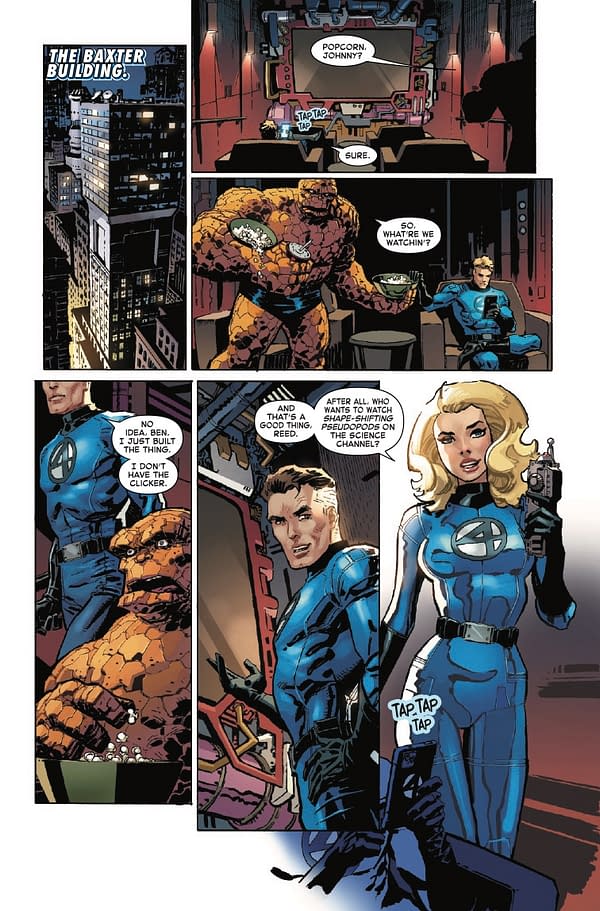 Interior preview page from FANTASTIC FOUR: FANFARE #2 CLAUDIO CASTELLINI COVER