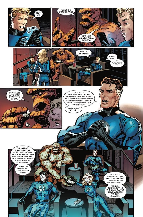 Interior preview page from FANTASTIC FOUR: FANFARE #2 CLAUDIO CASTELLINI COVER