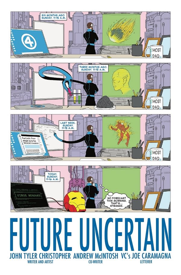 Interior preview page from FANTASTIC FOUR: FANFARE #2 CLAUDIO CASTELLINI COVER