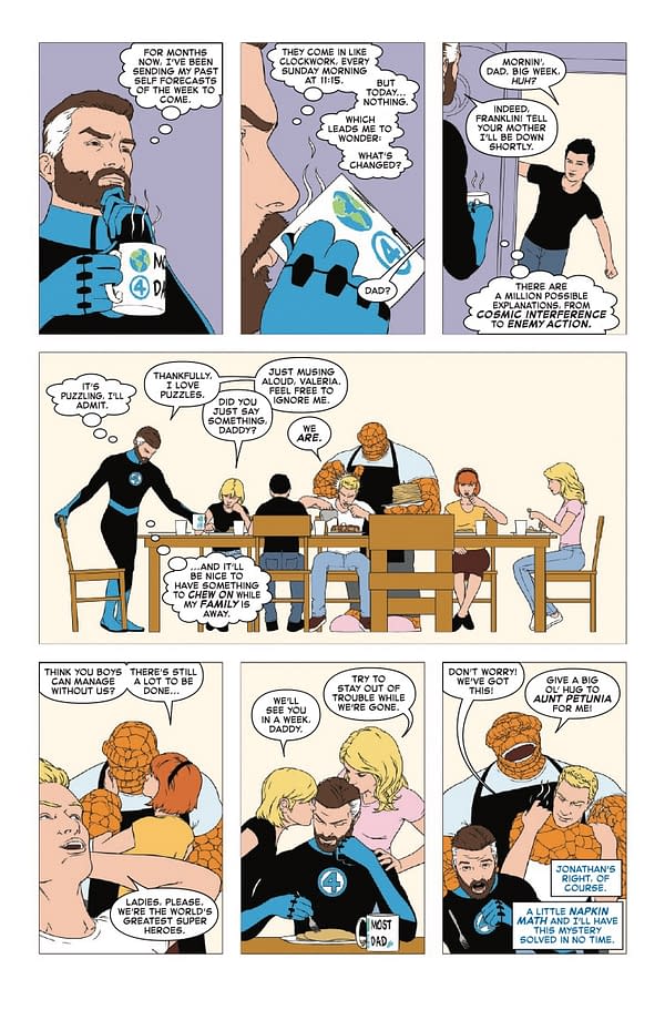 Interior preview page from FANTASTIC FOUR: FANFARE #2 CLAUDIO CASTELLINI COVER